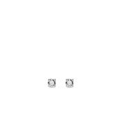 Silver Lab Grown Diamond Earrings image