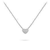 Mini Sparkling Heart Necklace image