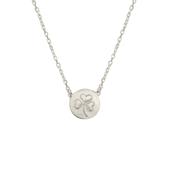 Shamrock Silver Necklace (Symbolising faith) image