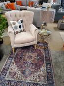Gloria Accent Chair Powder Pink image