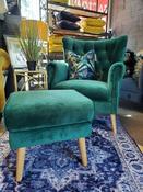 Gloria Accent Chair Leaf Green image