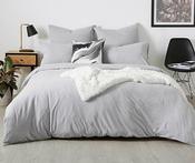 Jersey Duvet Set - Grey image