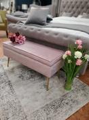 Cindy Storage Bench Pink
