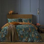 Emerald Forest Fauna Duvet image