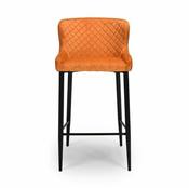 Marcus Bar Stool Burnt Orange