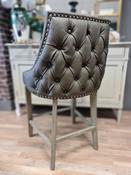 Hayley Counter Stool - Grey Pu image