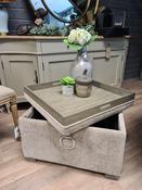 Mink Chenile Large Tea Tray image