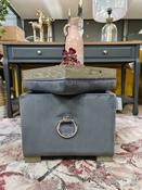Grey Velvet Tea Tray