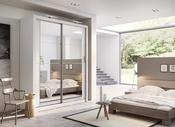 Colombia 1.8m Sliderobe - White image