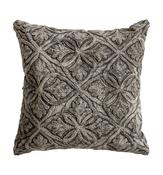Velvet Wash Cushion Grey image