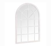 Clay Arch Window Mirror image
