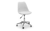 Erika Office Chair - White/Chrome image
