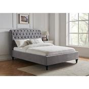 Lara BedFrame - Light Grey
