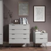 Grey 2 Drawer Bedside image