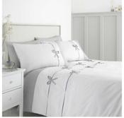 Catherine Lansfield Milo Bow Duvet Set image