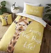 Giraffe Yellow Duvet Set - Double image