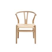 Lyon Wishbone Grey Chair