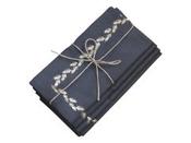 Napkin with gold print set of 4 image