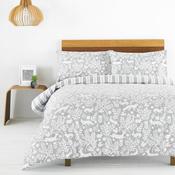 Scandi Brushed cotton Duvet Set - Double image