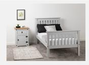 Monoco High End Bed - Grey image