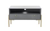 Madrid Tv Unit 800 - Grey And Gold image
