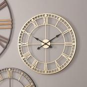 Gold Metal Wall Clock image