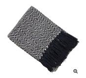 Quartz Navy Throw image