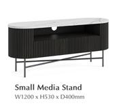 Luca Tv Unit 1200 - Black image