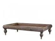 Wooden Tray on feet image