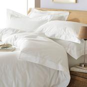 Oxford 200TC Border Panel Duvet Cover Set White - Super King image