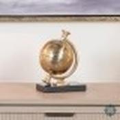 World antique globe 17 cm