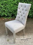 Windy Dining Chair - Grey Linen