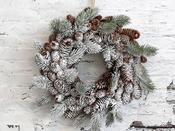 Wreath with Snow image