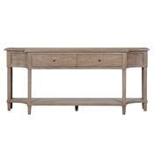 Isla Sofa Console Table - Rustic Brown image