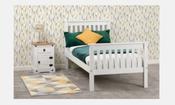Monoco High End Bed - White image