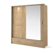 Malone 2m Sliderobe - Oak image
