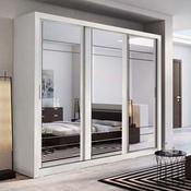 Bosto Large Sliderobe 2.5m - White image