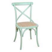 Cross Back Chair - Mint