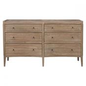Jacob Chest of 6 Drawers - Natural Wash image