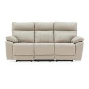 Monzano 3 Seater Recliner - Light Grey image