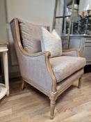 Madelyn Accent Chair Taupe linen image