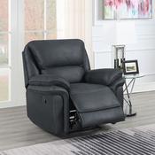 Blare 1 Seater Recliner - Dark Grey
