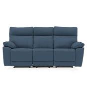 Monzano 3 Seater Recliner - Indigo Blue image