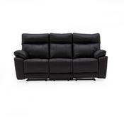 Monzano 3 Seater Recliner - Black image