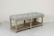 Portland Bench - Light Grey