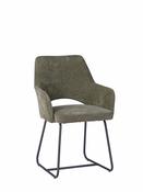 Alex Chair - Green Fabric