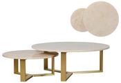 Leo Coffee Table Set – Marble Top image