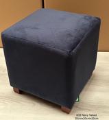 Small Navy Pouffe image