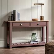 Edie 2 Drawer Console Table - Clay image