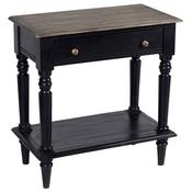 Rustic Wood Console - Black image
